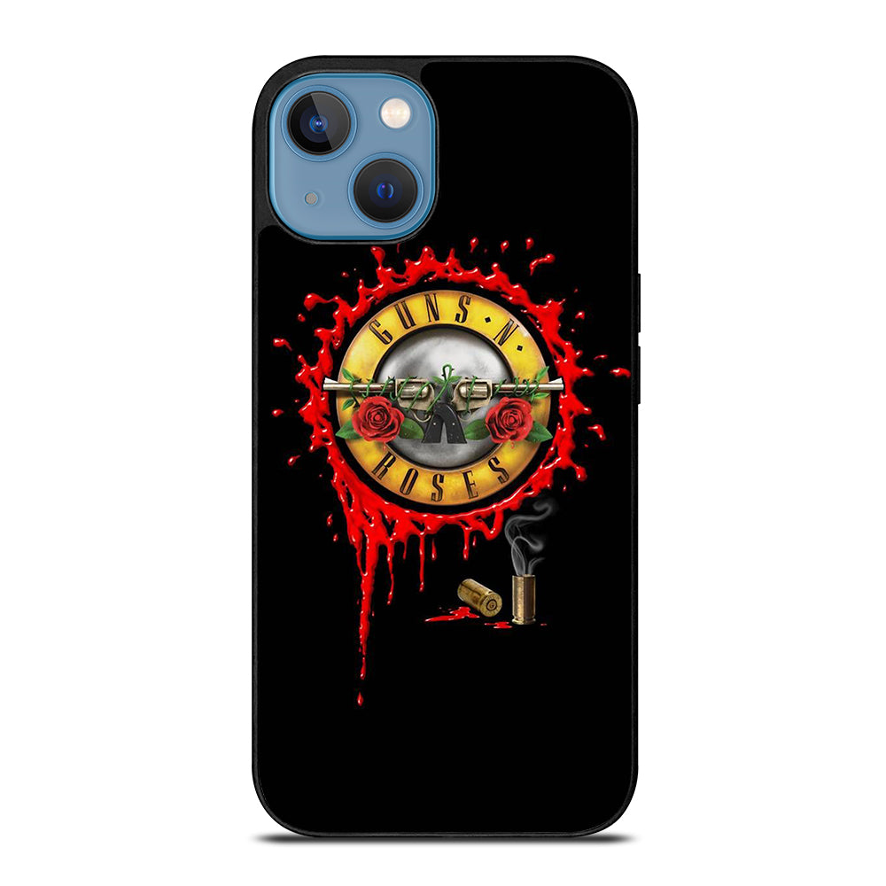 GUNS N ROSES BLACK LOGO iPhone 13 Case Cover