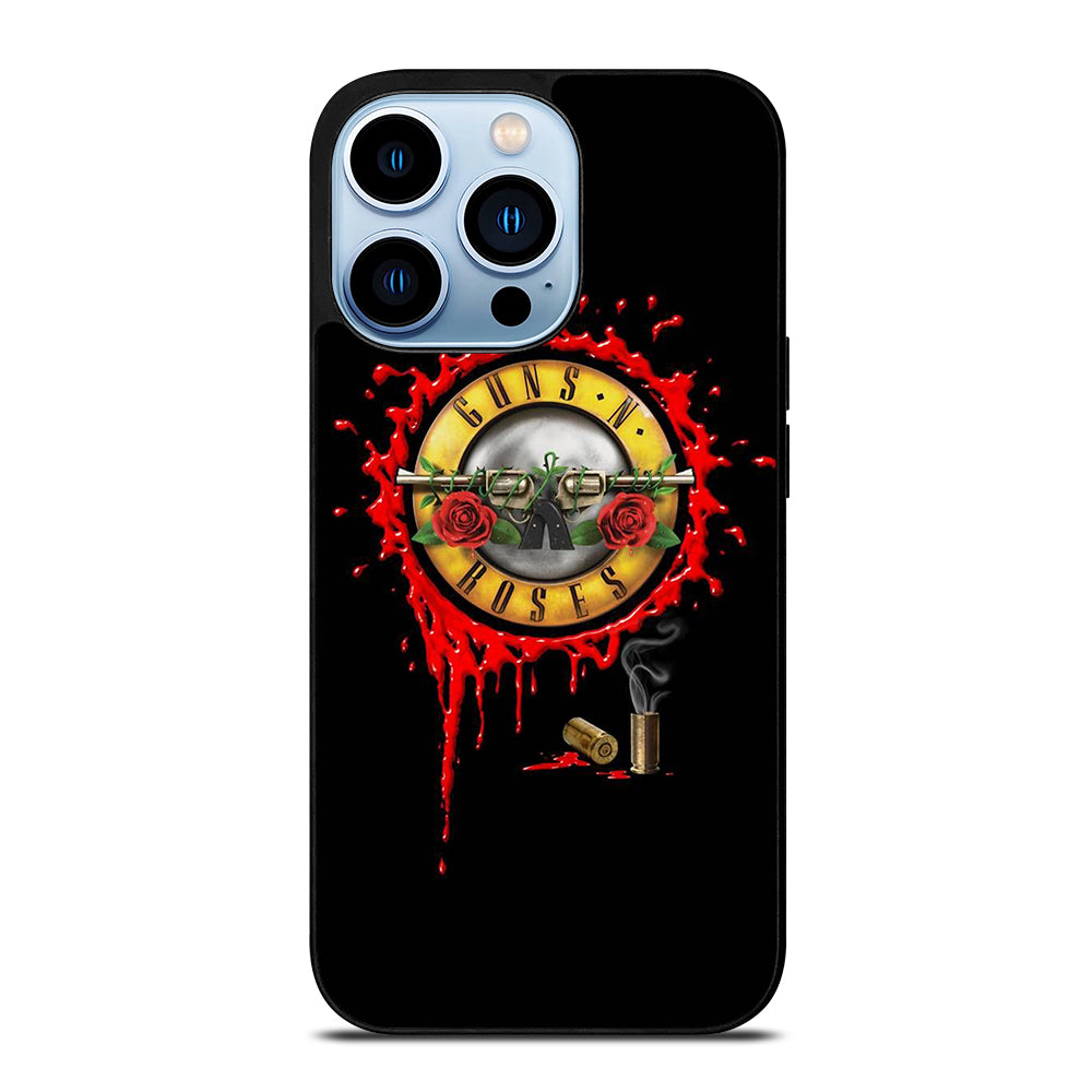 GUNS N ROSES BLACK LOGO iPhone 13 Pro Max Case Cover