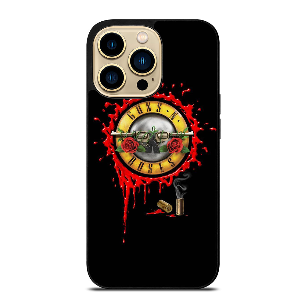 GUNS N ROSES BLACK LOGO iPhone 14 Pro Max Case Cover