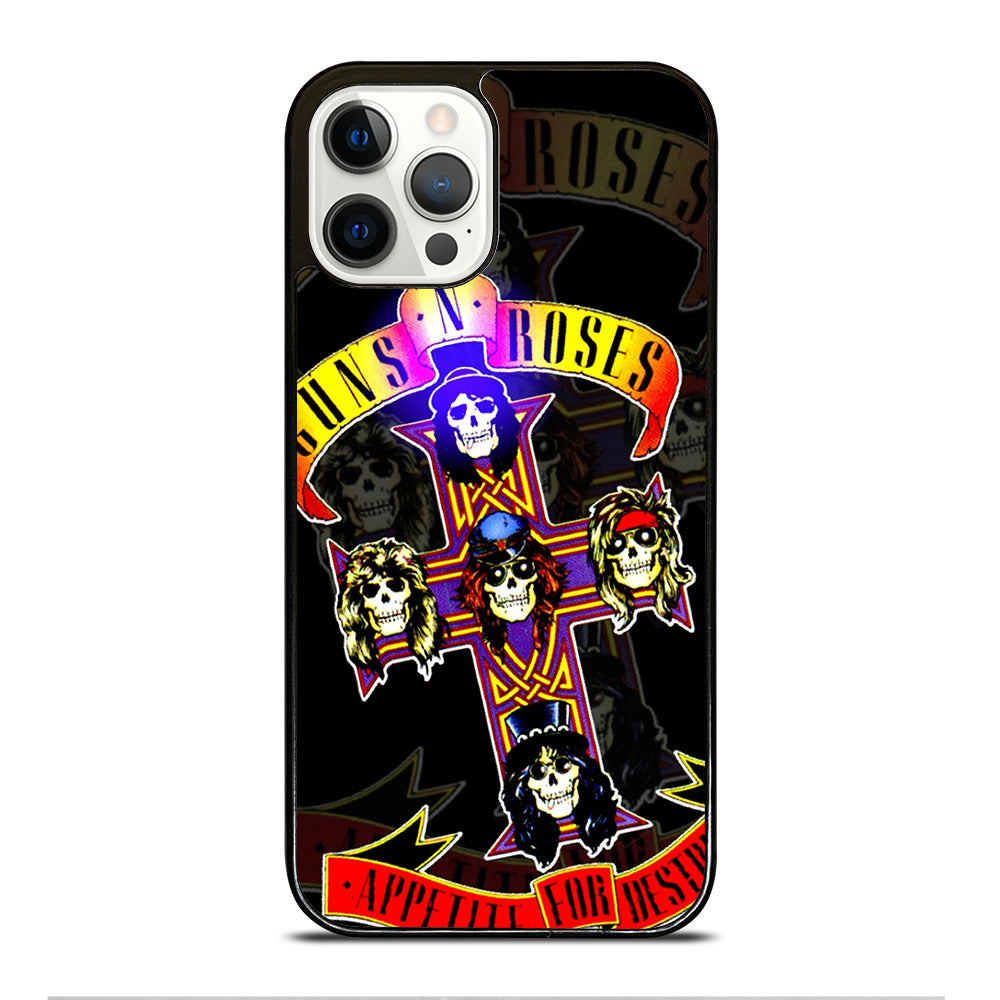 GUNS N ROSES GNR BAND iPhone 12 Pro Case Cover