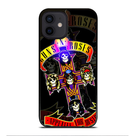 GUNS N ROSES GNR BAND iPhone 12 Mini Case Cover