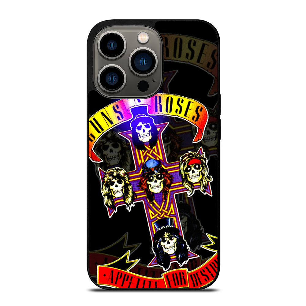 GUNS N ROSES GNR BAND iPhone 13 Pro Case Cover