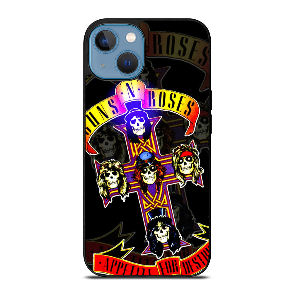 GUNS N ROSES GNR BAND iPhone 13 Case Cover