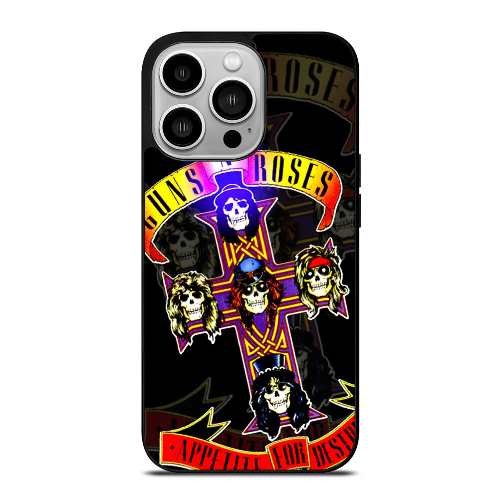 GUNS N ROSES GNR BAND iPhone 14 Pro Case Cover