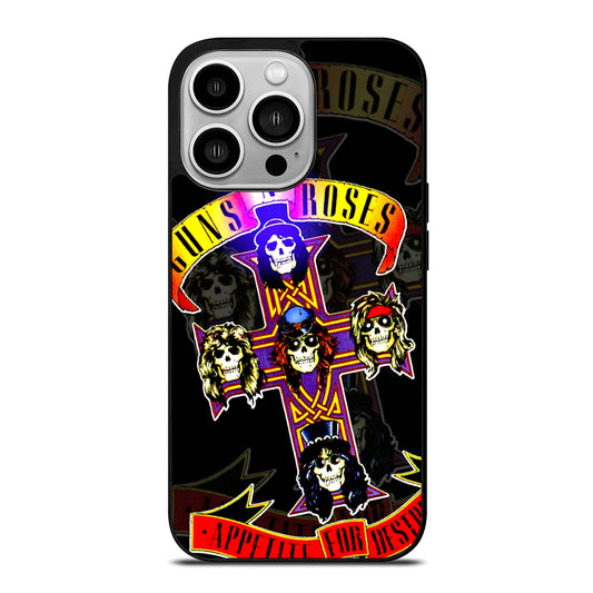 GUNS N ROSES GNR BAND iPhone 14 Pro Case Cover