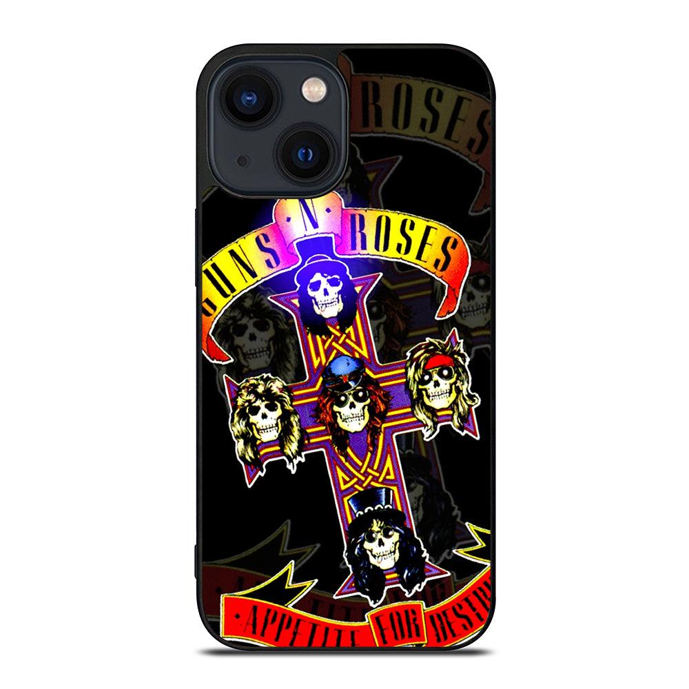 GUNS N ROSES GNR BAND iPhone 14 Plus Case Cover