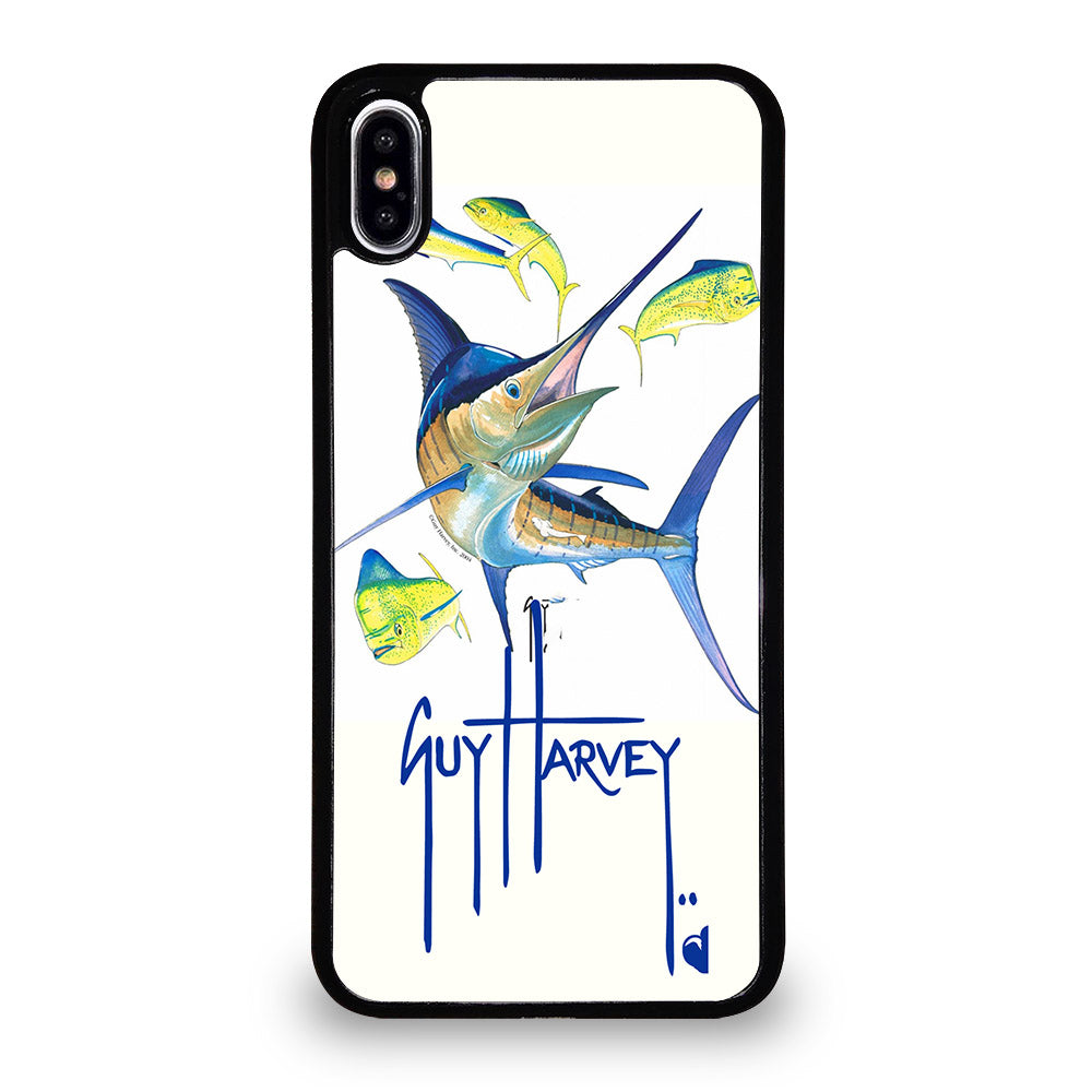 GUY HARVEY ISLAND FISH LOGO iPhone XS Max Case Cover