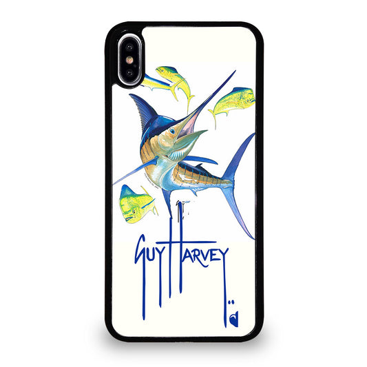 GUY HARVEY ISLAND FISH LOGO iPhone XS Max Case Cover