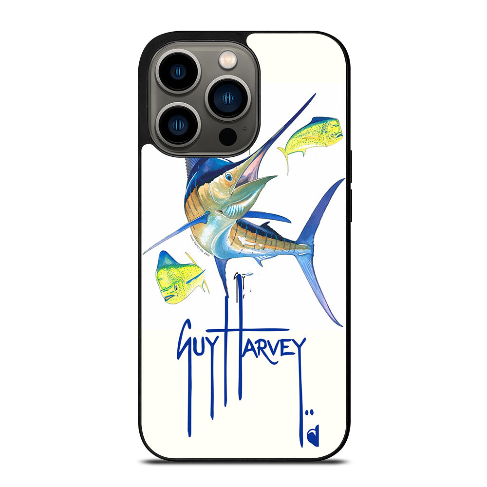 GUY HARVEY ISLAND FISH LOGO iPhone 13 Pro Case Cover
