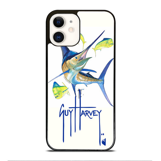 GUY HARVEY ISLAND FISH LOGO iPhone 12 Case Cover