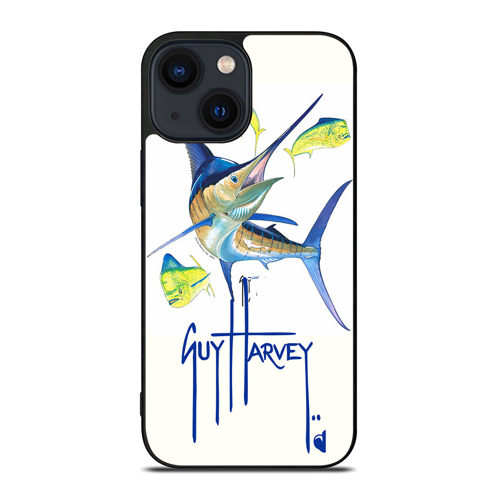 GUY HARVEY ISLAND FISH LOGO iPhone 14 Plus Case Cover