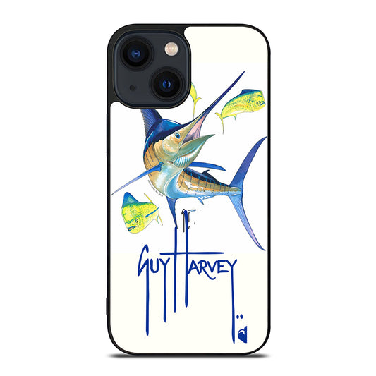 GUY HARVEY ISLAND FISH LOGO iPhone 14 Plus Case Cover