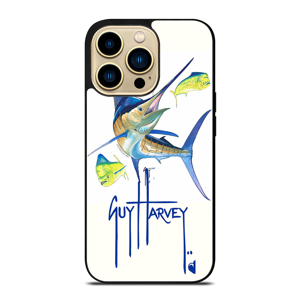 GUY HARVEY ISLAND FISH LOGO iPhone 14 Pro Max Case Cover