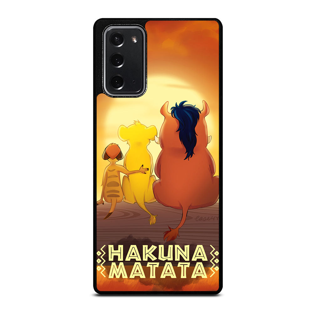 HAKUNA MATATA LION KING CARTOON Samsung Galaxy Note 20 Case Cover