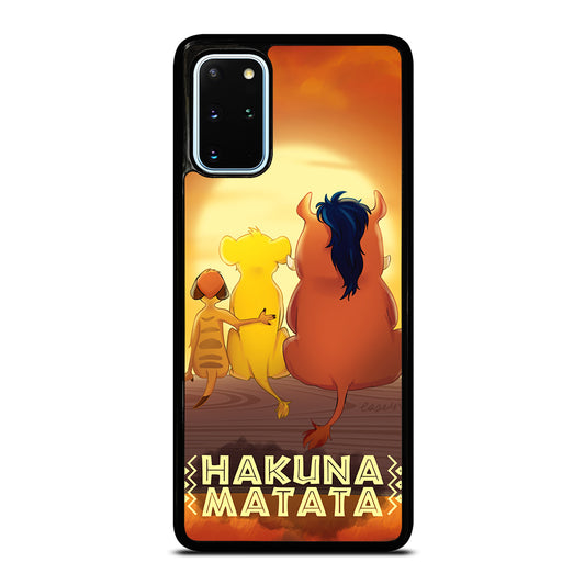 HAKUNA MATATA LION KING CARTOON Samsung Galaxy S20 Plus Case Cover