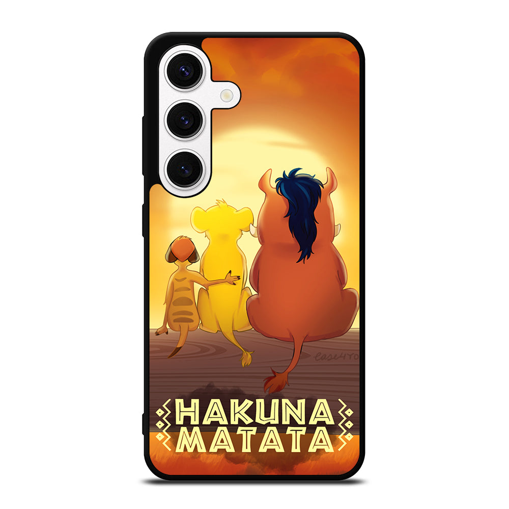 HAKUNA MATATA LION KING CARTOON Samsung Galaxy S24 Case Cover