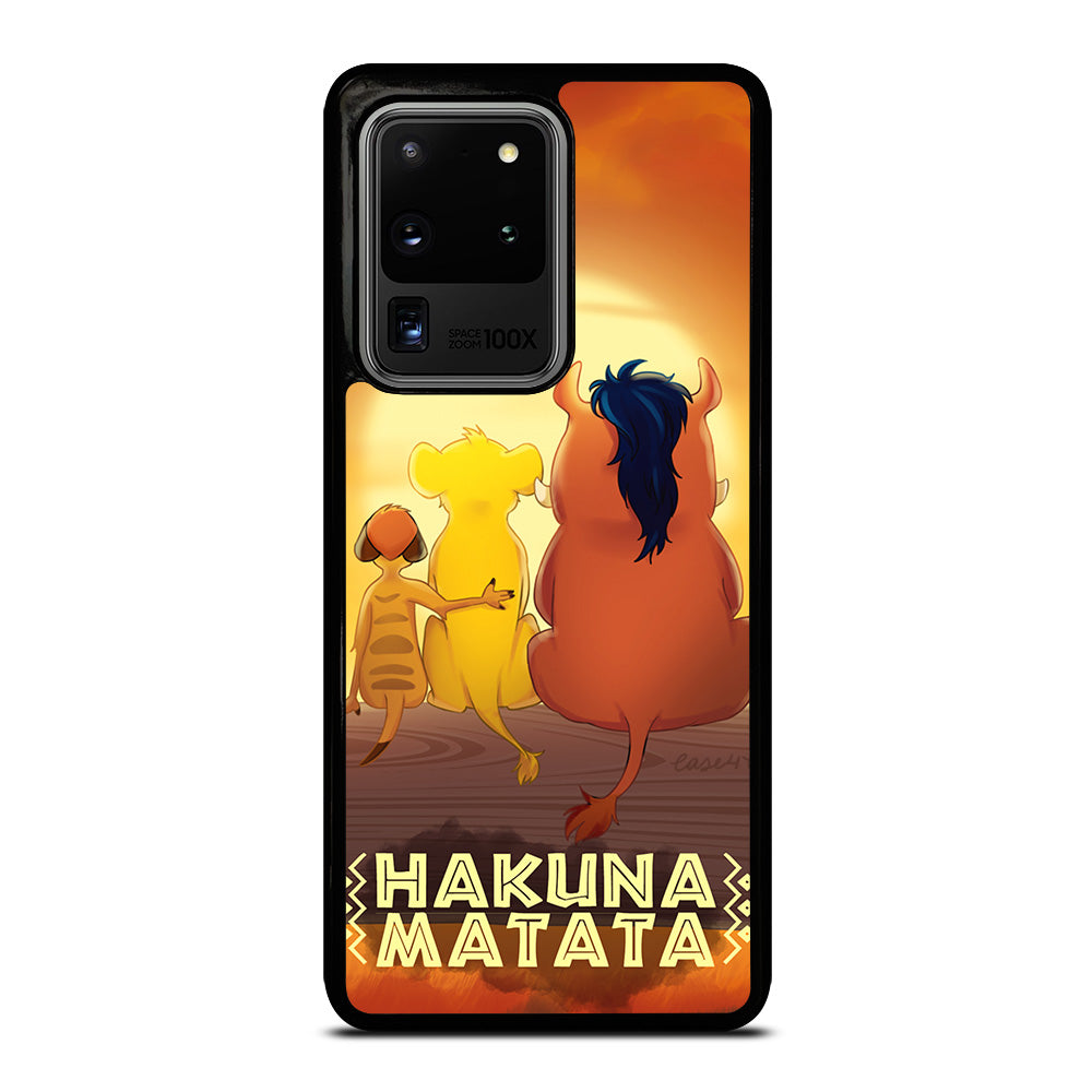 HAKUNA MATATA LION KING CARTOON Samsung Galaxy S20 Ultra Case Cover