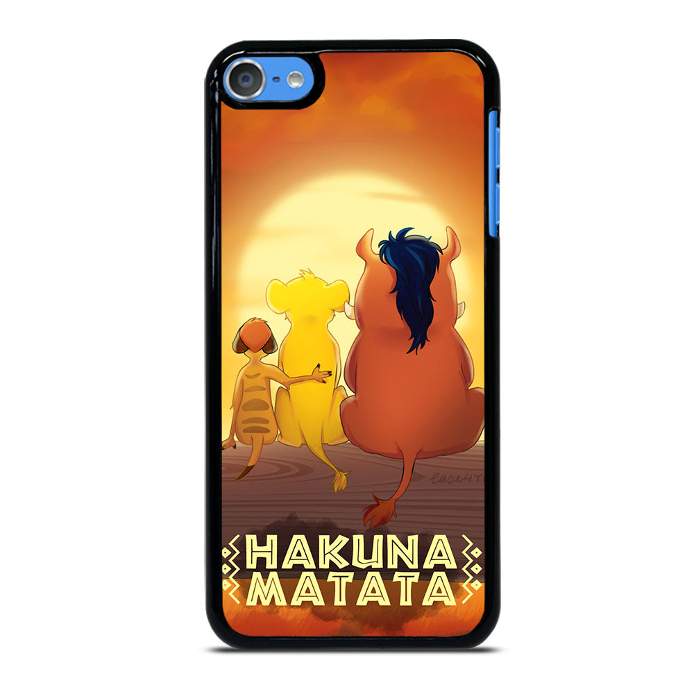 HAKUNA MATATA LION KING CARTOON iPod Touch 7 Case Cover