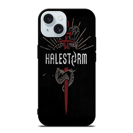 HALESTORM LZZY BAND LOGO 2 iPhone 15 Case Cover