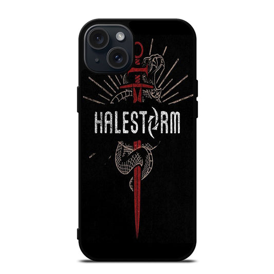 HALESTORM LZZY BAND LOGO 2 iPhone 15 Plus Case Cover