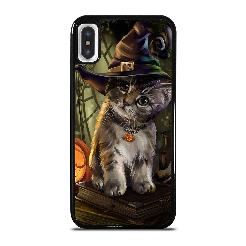 HALLOWEEN CAT CUTE iPhone X / XS Case Cover