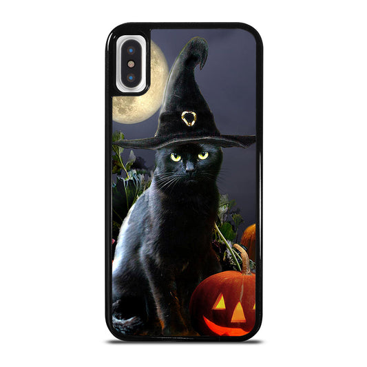 HALLOWEEN CAT PUMPKIN iPhone X / XS Case Cover