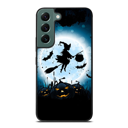 HALLOWEEN WITCH PUMPKIN Samsung Galaxy S22 Case Cover