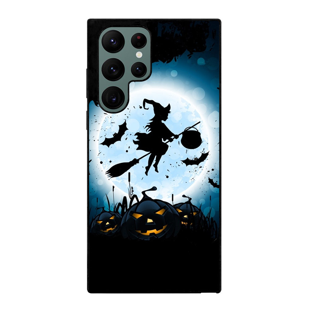 HALLOWEEN WITCH PUMPKIN Samsung Galaxy S22 Ultra Case Cover