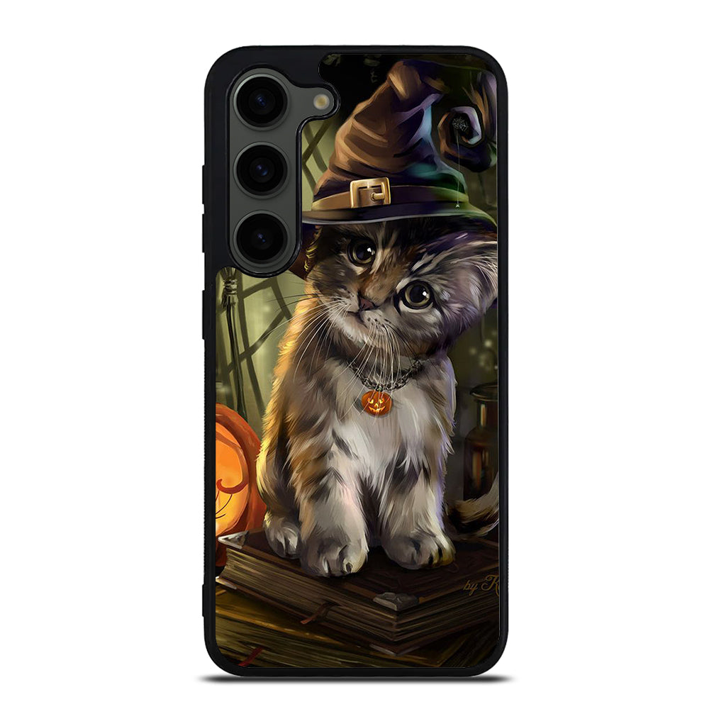 HALLOWEEN CAT CUTE Samsung Galaxy S23 Plus Case Cover