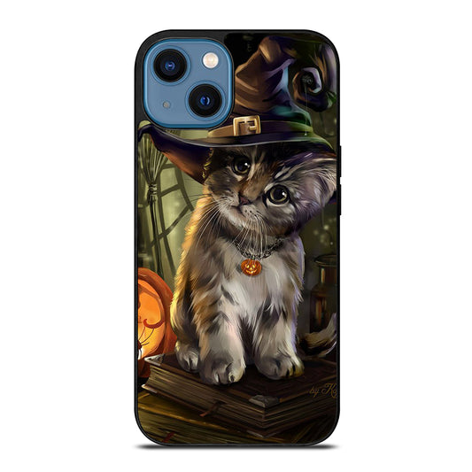 HALLOWEEN CAT CUTE iPhone 14 Case Cover