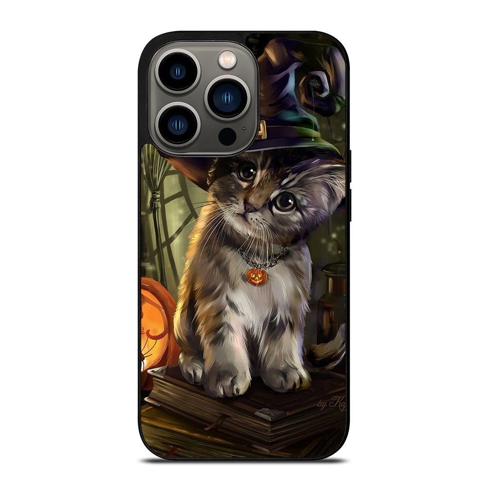 HALLOWEEN CAT CUTE iPhone 13 Pro Case Cover