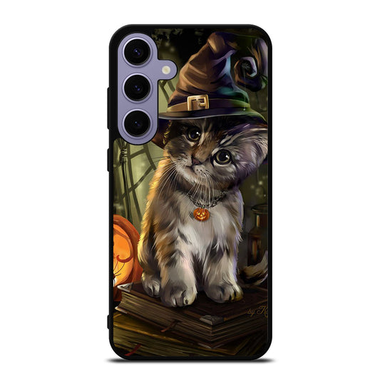 HALLOWEEN CAT CUTE Samsung Galaxy S24 Plus Case Cover