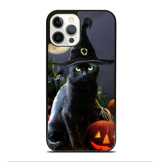 HALLOWEEN CAT PUMPKIN iPhone 12 Pro Case Cover
