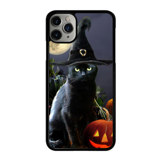 HALLOWEEN CAT PUMPKIN iPhone 11 Pro Max Case Cover