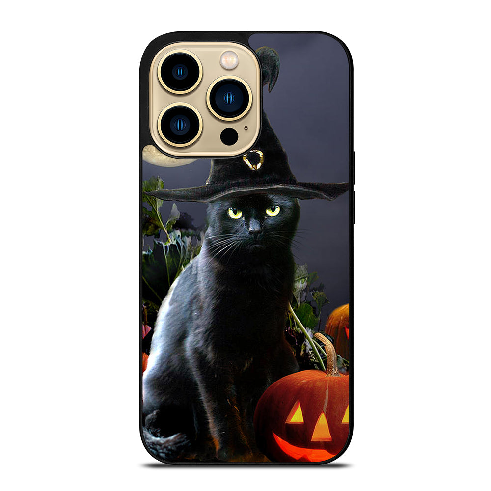 HALLOWEEN CAT PUMPKIN iPhone 14 Pro Max Case Cover