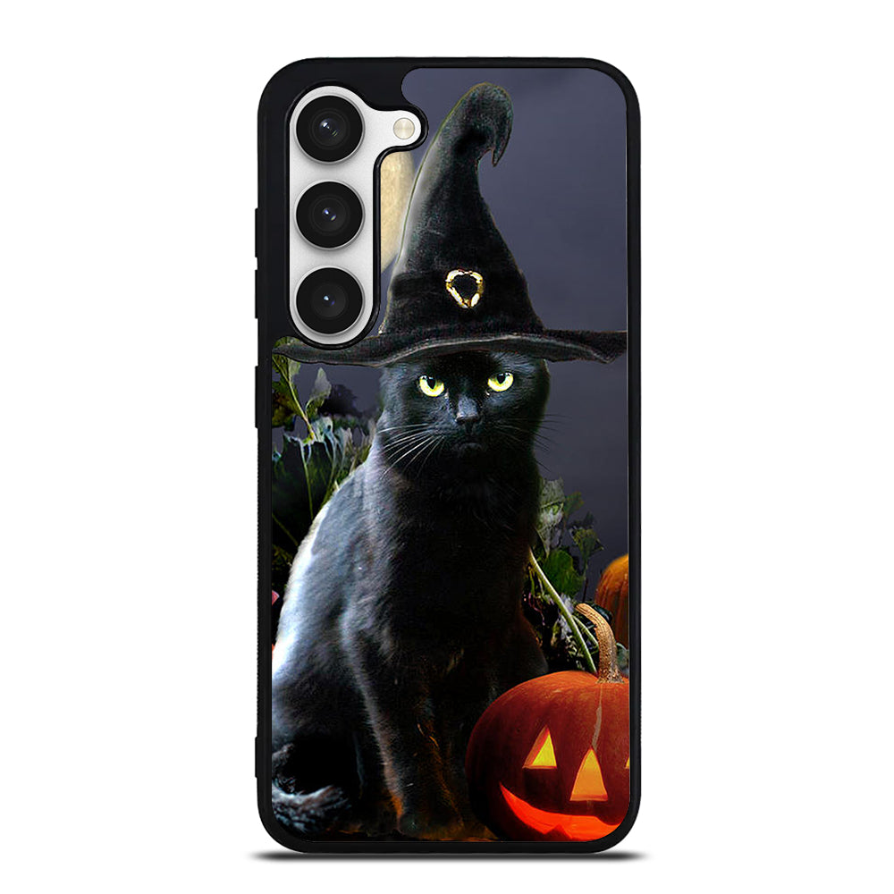 HALLOWEEN CAT PUMPKIN Samsung Galaxy S23 Case Cover
