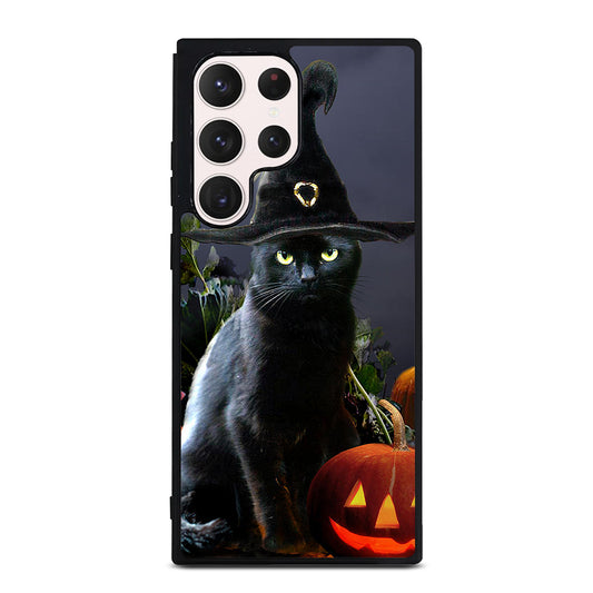 HALLOWEEN CAT PUMPKIN Samsung Galaxy S23 Ultra Case Cover