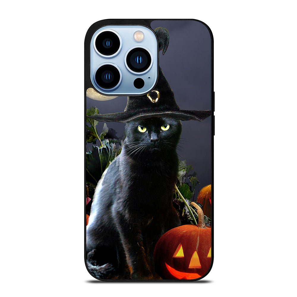 HALLOWEEN CAT PUMPKIN iPhone 13 Pro Max Case Cover