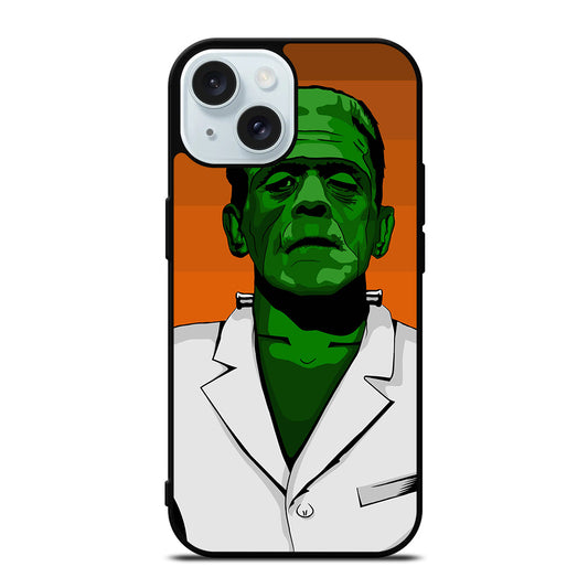 HALLOWEEN FRANKENSTEIN ART iPhone 15 Case Cover