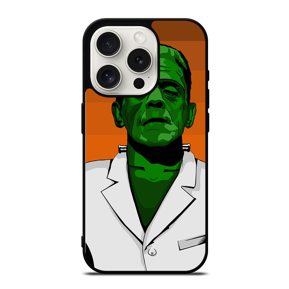 HALLOWEEN FRANKENSTEIN ART iPhone 15 Pro Case Cover