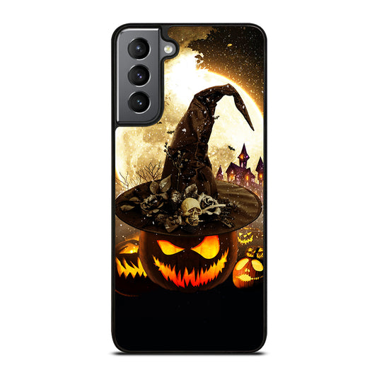 HALLOWEEN WITCH PUMPKIN 2 Samsung Galaxy S21 Plus Case Cover