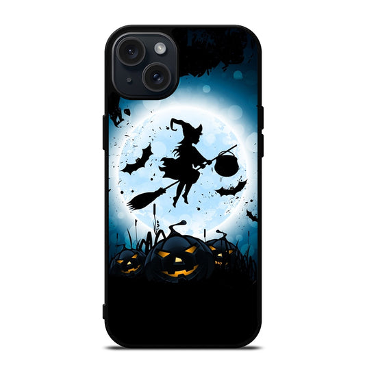 HALLOWEEN WITCH PUMPKIN iPhone 15 Plus Case Cover