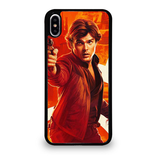 HANS SOLO STAR WARS POSTER iPhone XS Max Case Cover