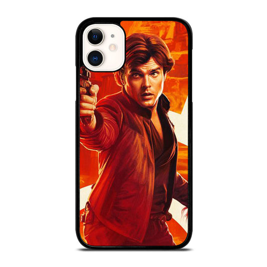 HANS SOLO STAR WARS POSTER iPhone 11 Case Cover