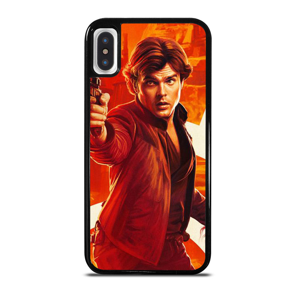 HANS SOLO STAR WARS POSTER iPhone X / XS Case Cover