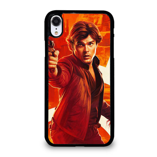 HANS SOLO STAR WARS POSTER iPhone XR Case Cover