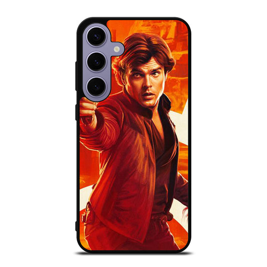 HANS SOLO STAR WARS POSTER Samsung Galaxy S24 Plus Case Cover