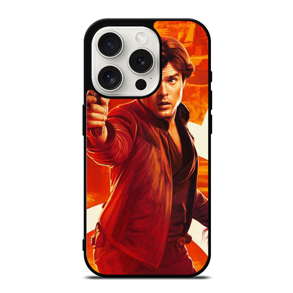 HANS SOLO STAR WARS POSTER iPhone 15 Pro Case Cover