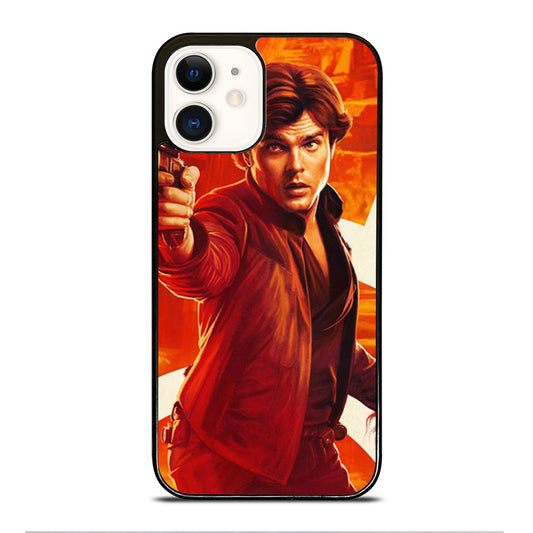 HANS SOLO STAR WARS POSTER iPhone 12 Case Cover