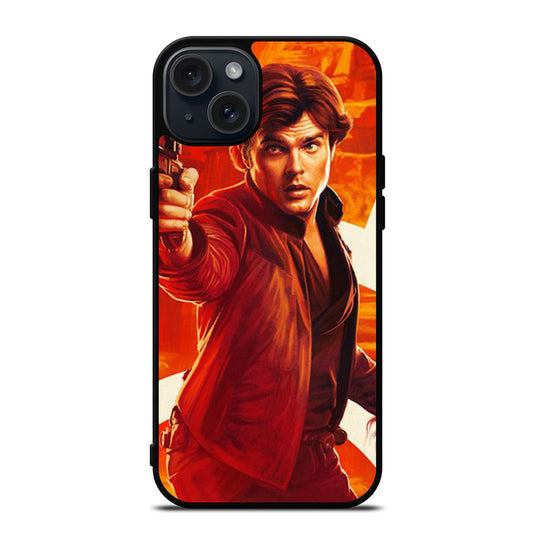 HANS SOLO STAR WARS POSTER iPhone 15 Plus Case Cover
